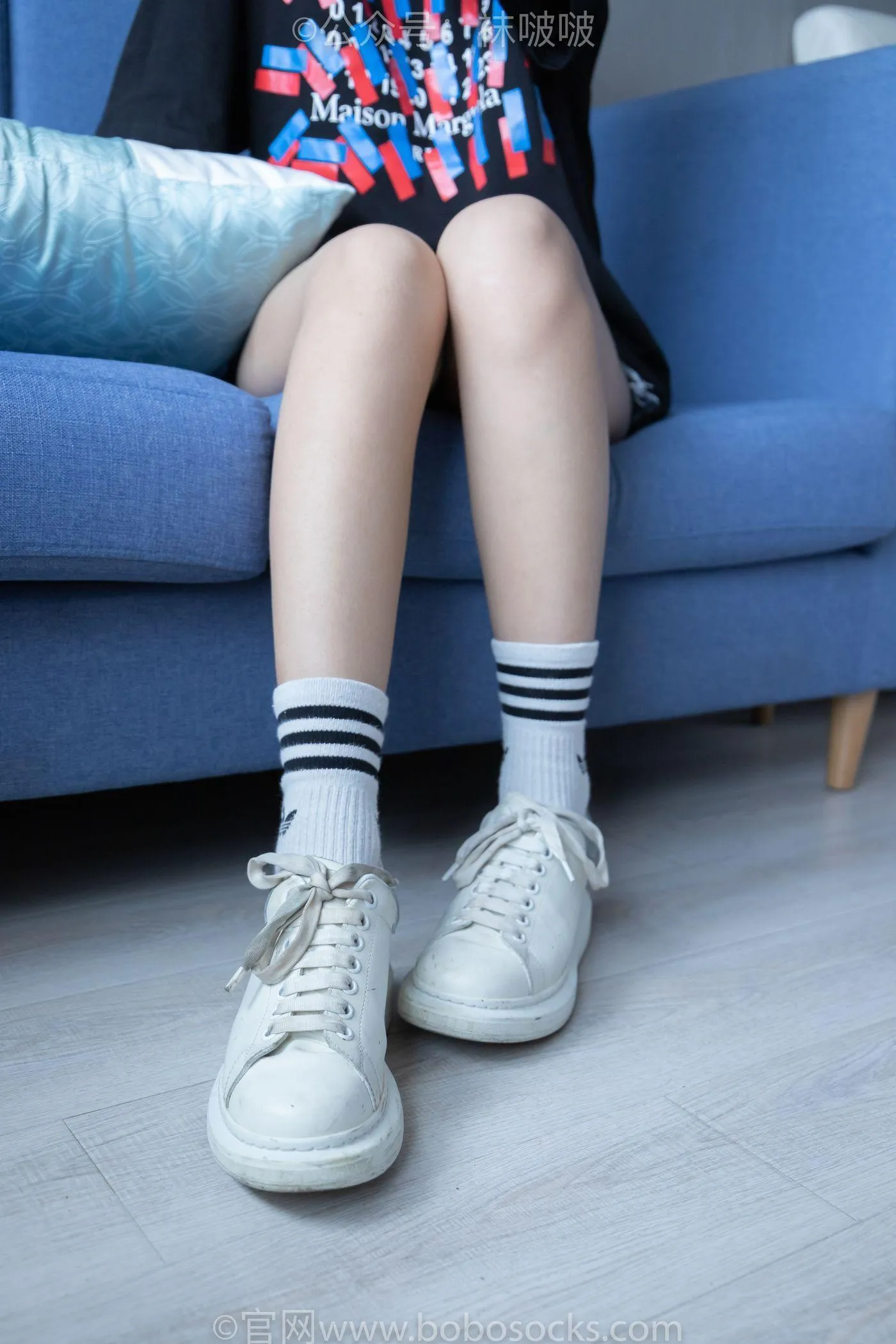 [BoBoSocks袜啵啵]NO.003 果冻-麦昆鞋、白色脏棉袜 [133P]插图2